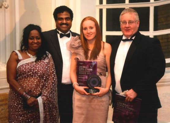 Rhian Thomas Wales Care Award 2011